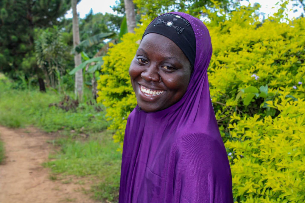 Figure 2: Fatumah Imanet starting her journey of change.